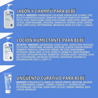 CeraVe Juego de baño para bebé, lavado y champú de 8 onzas + loción...