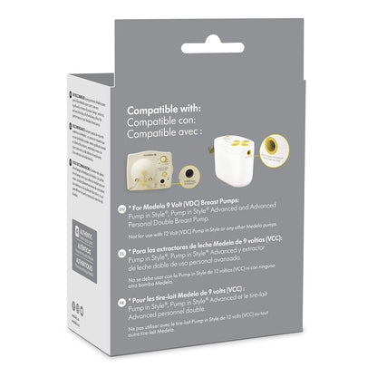 Medela Bomba con estilo con adaptador de corriente MaxFlow, cable d...