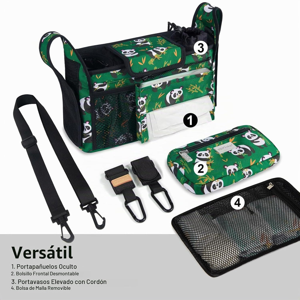 TOPDesign Organizador Universal para Cochecito de Bebé, Carrito con...