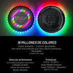 TOSY Disco volador: 16 millones de colores RGB o 36 LED, extremadam...