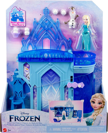 Mattel Disney Frozen Juguetes, Elsa Palacio de Hielo Storytime Stac...