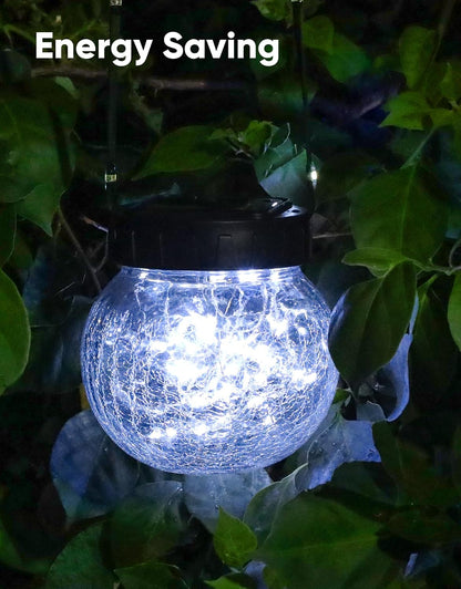 PARTPHONER Luces solares para exteriores impermeables de 12 unidade...