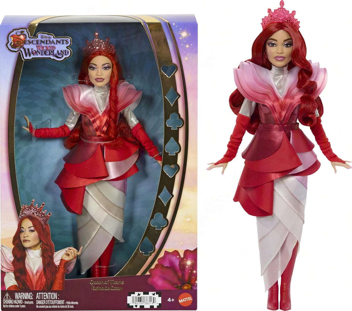Mattel Disney Descendants: Wicked Wonderland Deluxe Fashion Doll, R...