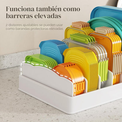 Lifewit Organizador de armario de cocina para tapa de condensador d...