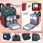 Dikaslon Mochila para pañales con cambiador portátil, artículos ese...