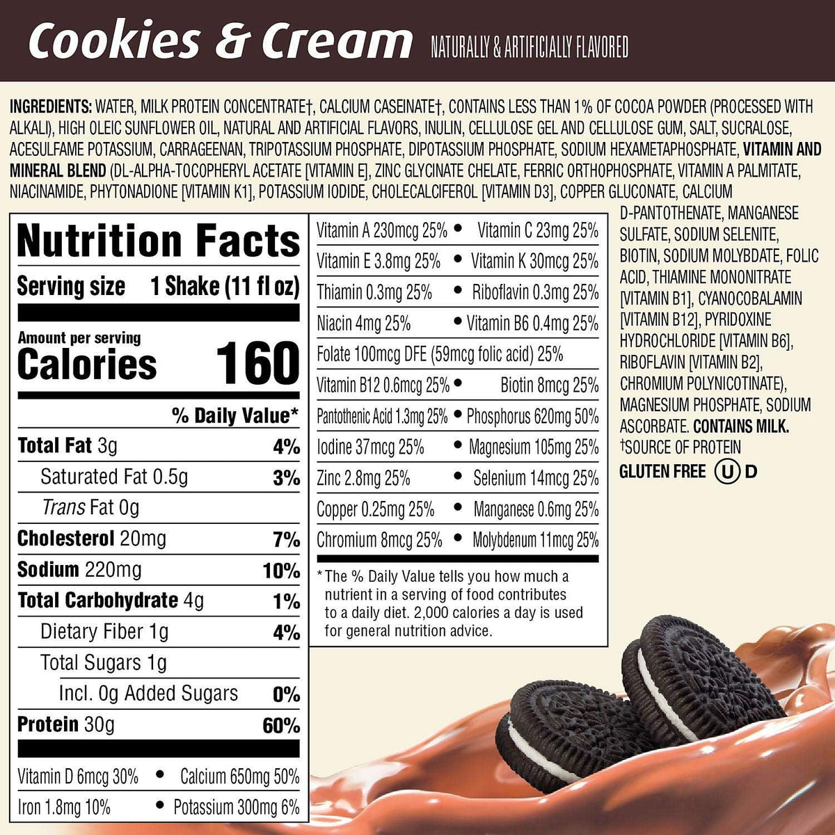 Premier Protein - Batido de alto contenido en proteínas, sabor cook...
