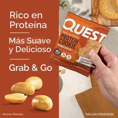 Quest Protein Cookie Mantequilla De Maní (Mantequilla De Maní) | 0....
