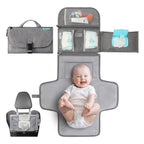 Kopi Baby - Cambiador de pañales portátil con bolsillo para toallit...