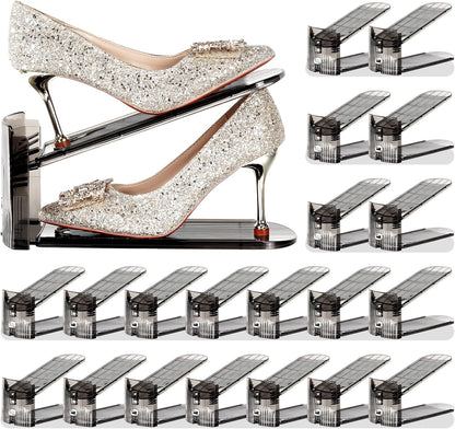 Tgzwme Organizador de ranuras para zapatos, paquete de 20 unidades,...