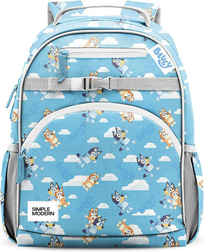 Simple Modern Mochila Bluey Kids para escuela, niñas, niños | 18L |...