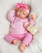Aori Muñecas bebé Reborn Niña - Muñeca recién nacida durmiente real...