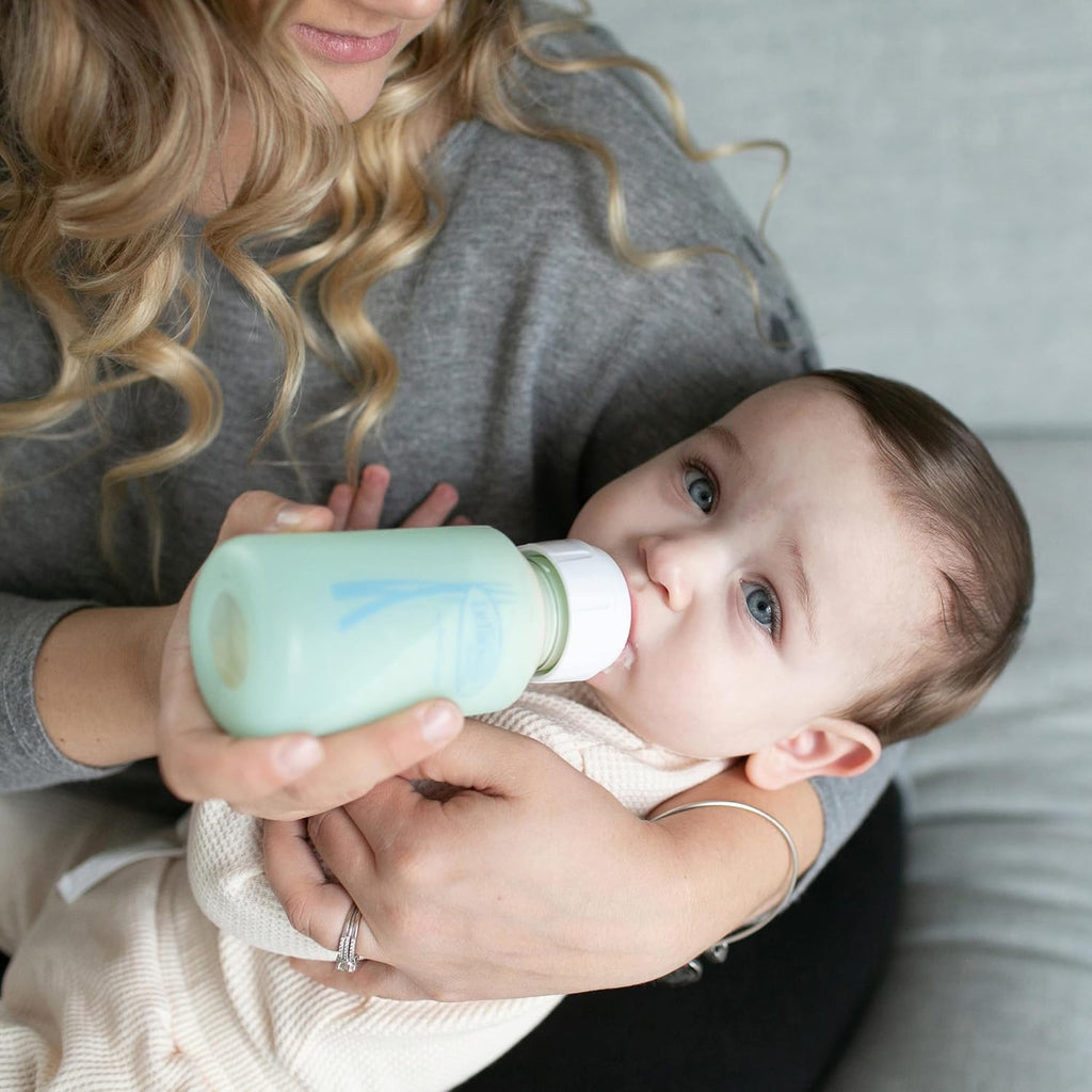 Dr. Brown's Anti-Colic Options+ - Biberón de vidrio estrecho |...