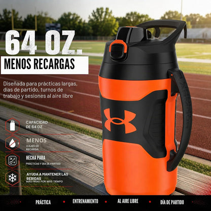 Under Armour Botella de agua aislada con asa y gancho para cerca, j...
