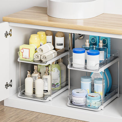 Delamu Organizadores y Almacenamiento Multiusos para Baño Debajo de...