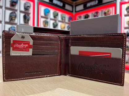 Rawlings | Colección de carteras plegables para hombre | Cuero Genu...