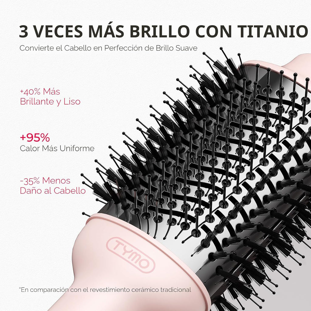 TYMO Cepillo secador de pelo, cepillo secador de pelo en uno, secad...