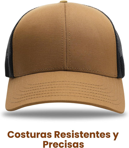 FURTALK Gorra de béisbol de malla estructurada para hombre, ajustab...