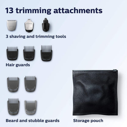 Philips Norelco Multi Groomer MG3750\/60 - Kit de aseo para barba,...