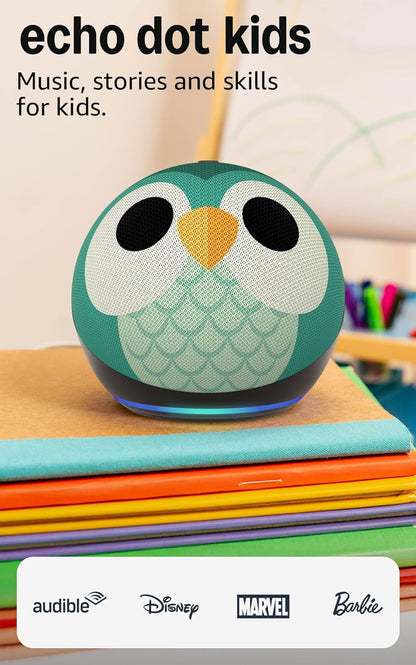 Amazon Echo Dot Kids (último modelo): parlante inteligente para dis...