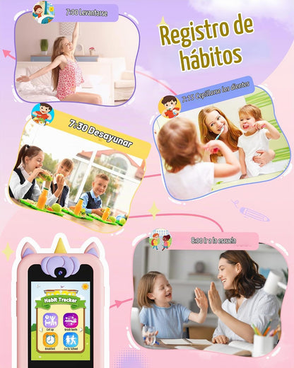 KOKODI Juguetes de Teléfono Inteligente para Niños, Regalos de Cump...