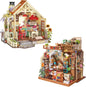 Rolife Kit de casa en miniatura para adultos (cocina de granja ilum...