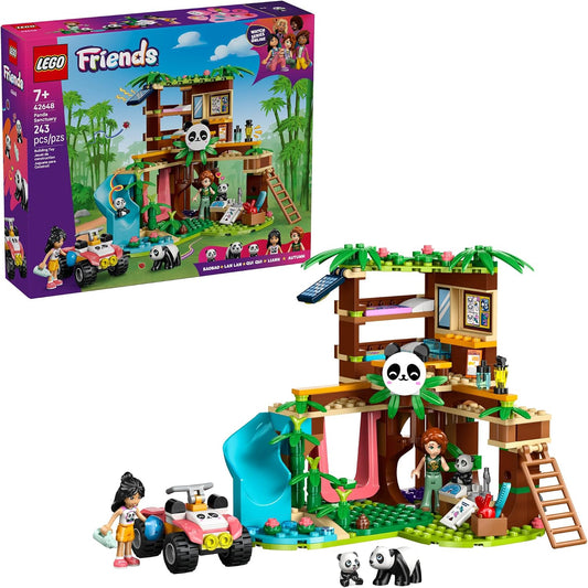LEGO Friends Panda Sanctuary - Juguete de construcción para el cuid...