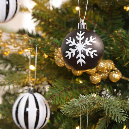 SHareconn 30 bolas de árbol de Navidad de 2.36 pulgadas, adornos en...