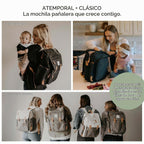 Parker Baby Co. - Mochila para pañales con cambiador, color negro |...