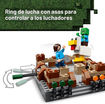 LEGO Minecraft Woodland Mansion Arena de Combate \u2013 Juguete de...