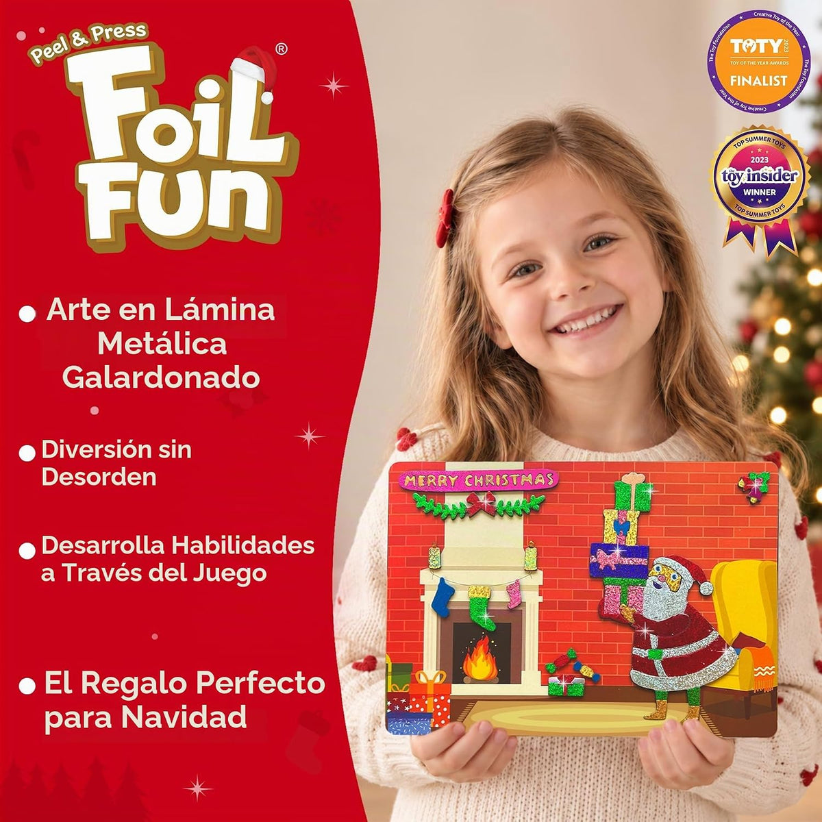 Skillmatics Foil Fun Christmas Holiday Magic, regalos para niños y...