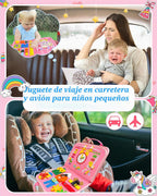 Exorany Busy Board - Juguetes Montessori para niñas y niños pequeño...