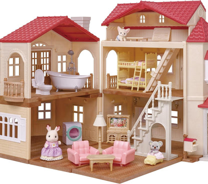 Calico Critters - Red Roof Home - Casa de campo - Edición de set de...