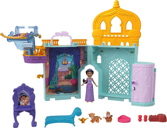 Mattel Disney Princess Jasmine Storytime Stackers Juego de casa de...
