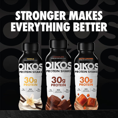 Oikos Batido de Proteína, Paquete de Variedad Exclusivo, Bebidas de...