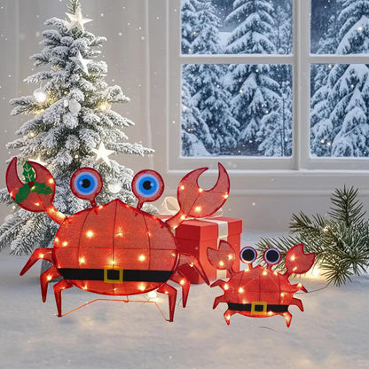 Dazzle Bright - Decoraciones navideñas para exteriores, 2 piezas de...