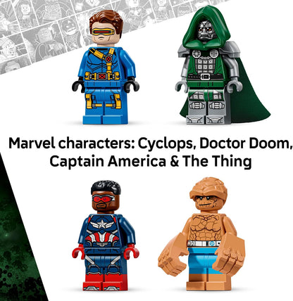 LEGO Marvel Vengadores: Quinjet del Juicio Final 76347 | Juguete de...