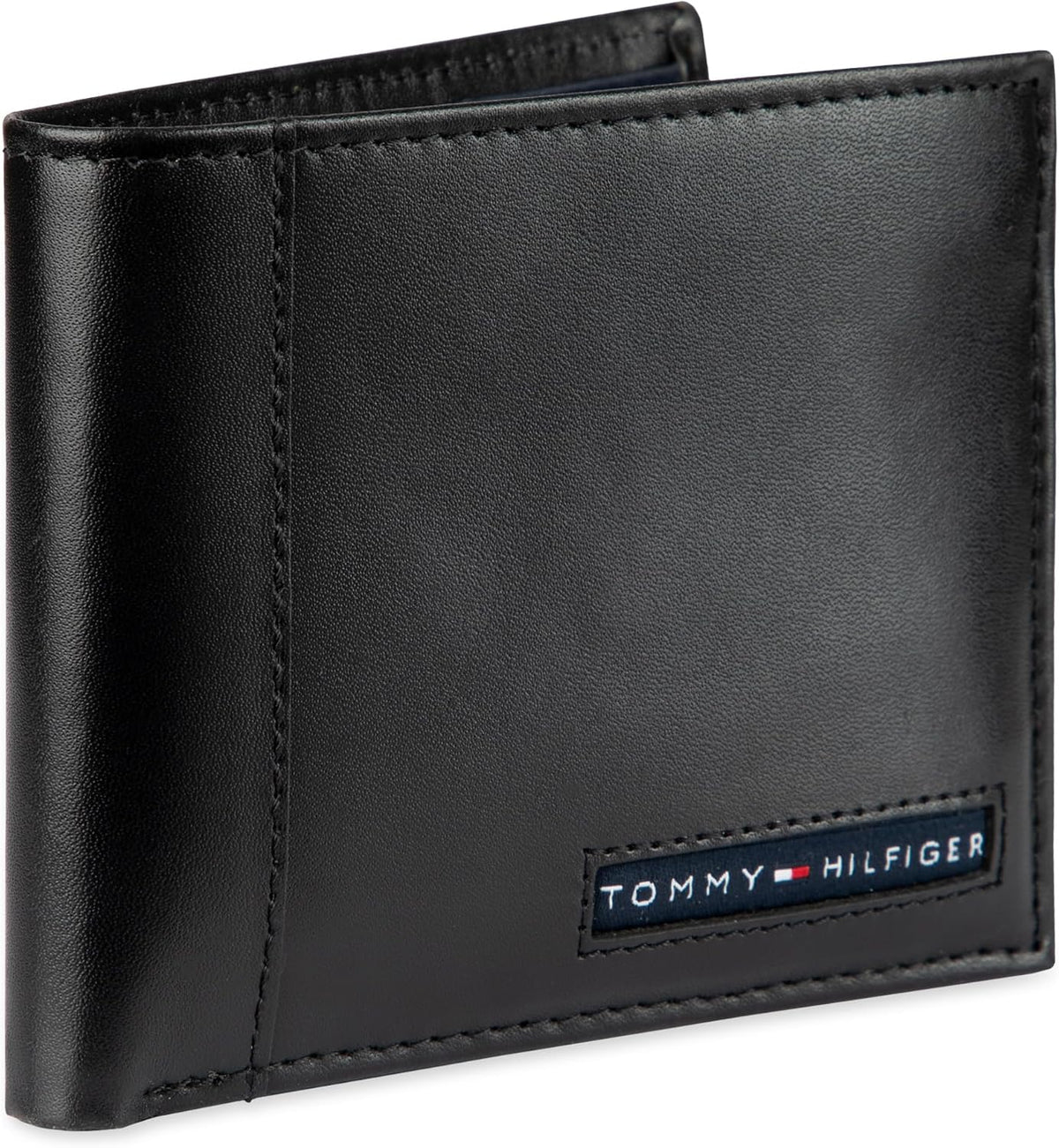 Tommy Hilfiger Cartera Passcase para hombre con ventana de identifi...