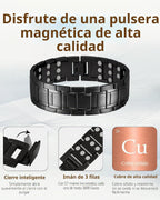 Pulsera de cobre para hombre Feraco, 3 veces más fuerte, pulseras m...