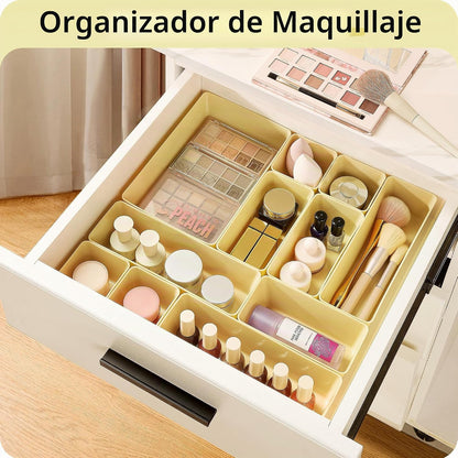 Vtopmart - Paquete de 25 organizadores de cajones de plástico con a...