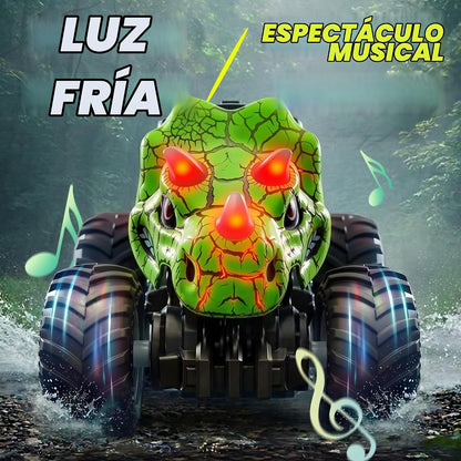 BEZGAR Monster Truck Toys, coches RC con spray de niebla y luz, dos...
