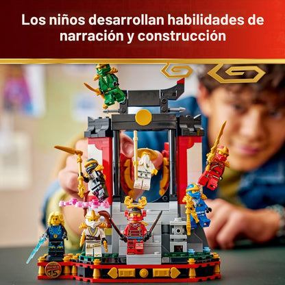 LEGO NINJAGO - Pantalla de personajes ninja 15 aniversario 71866 |...