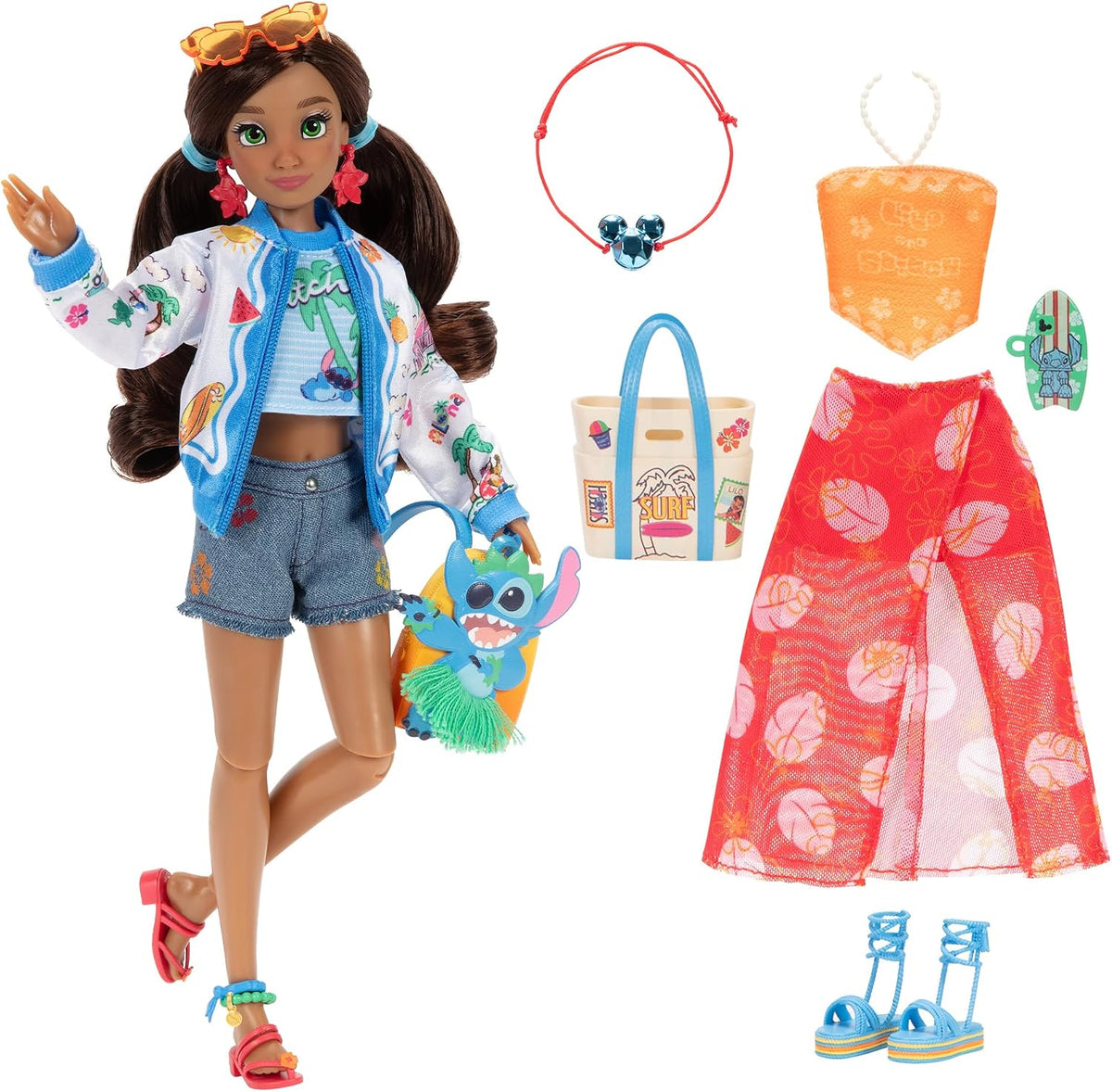 JAKKS Pacific Muñeca de moda de lujo inspirada en Stitch
