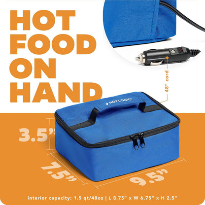 HOTLOGIC - Mini lonchera eléctrica portátil, calentador de alimento...