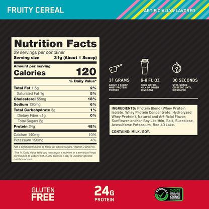 Optimum Nutrition Gold Standard - Proteína de suero en polvo | 0.85...