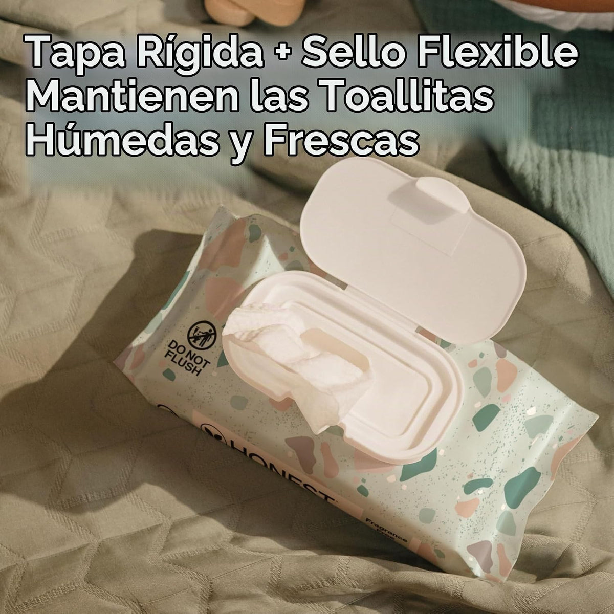 The Honest Company - Toallitas limpiadoras para bebé con 99% de agu...