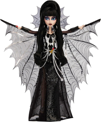 Monster High Skullector Elvira, amante de la muñeca oscura | Elvira...