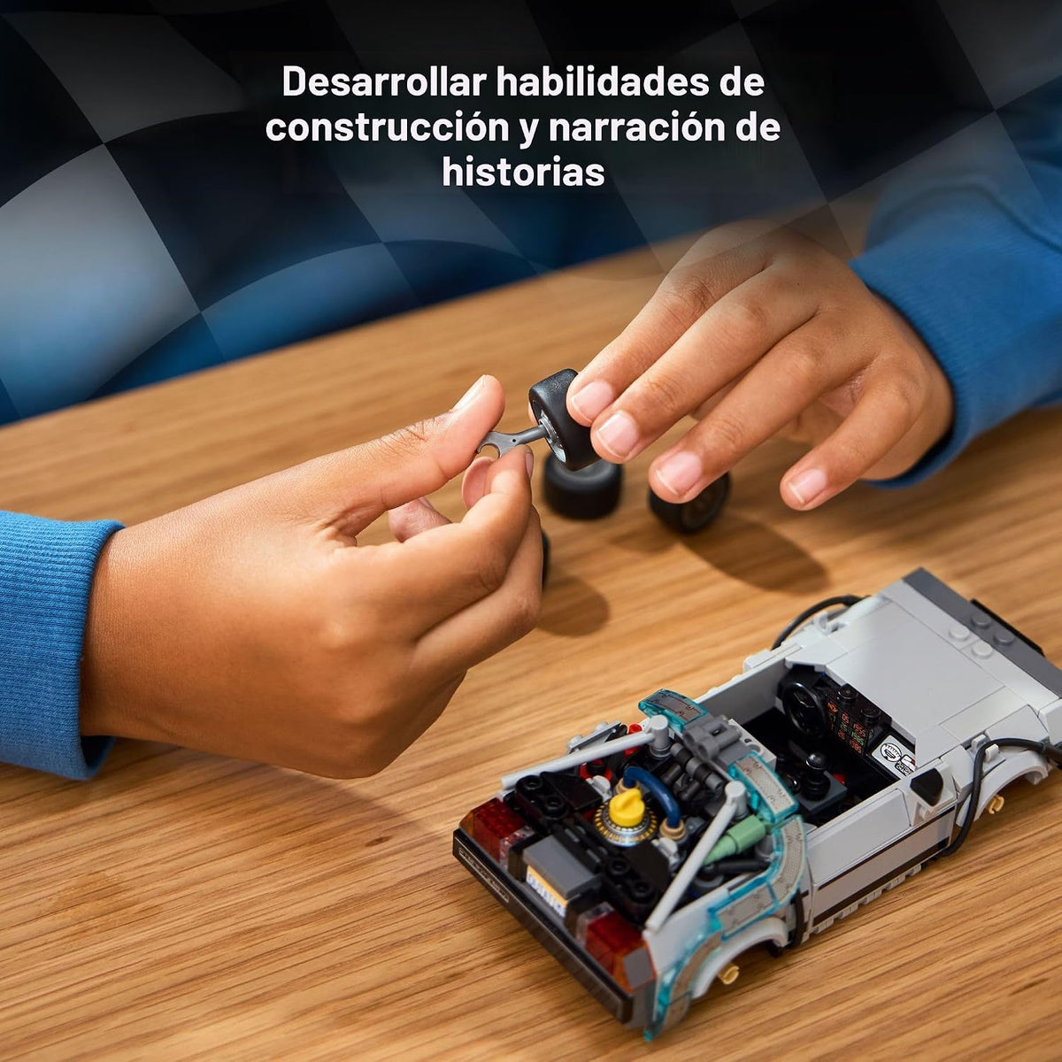 LEGO Speed Champions Máquina del Tiempo de Regreso al Futuro 7725...