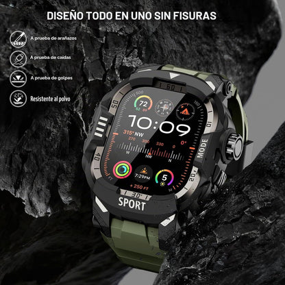 DABAOZA Funda resistente con correa táctica para hombre, compatible...