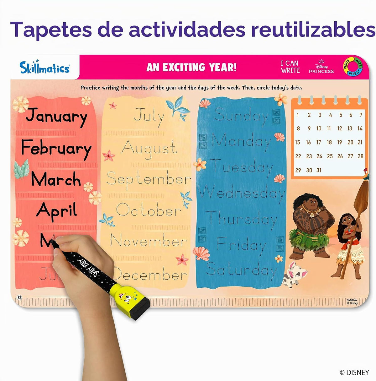Skillmatics I Can Write - Princesa de Disney, regalo de Navidad par...