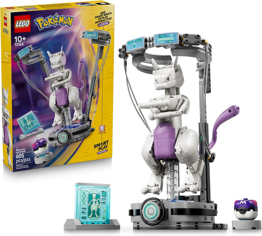 LEGO Pokémon SMART Play: Descanso de laboratorio de Mewtwo 72163 |...